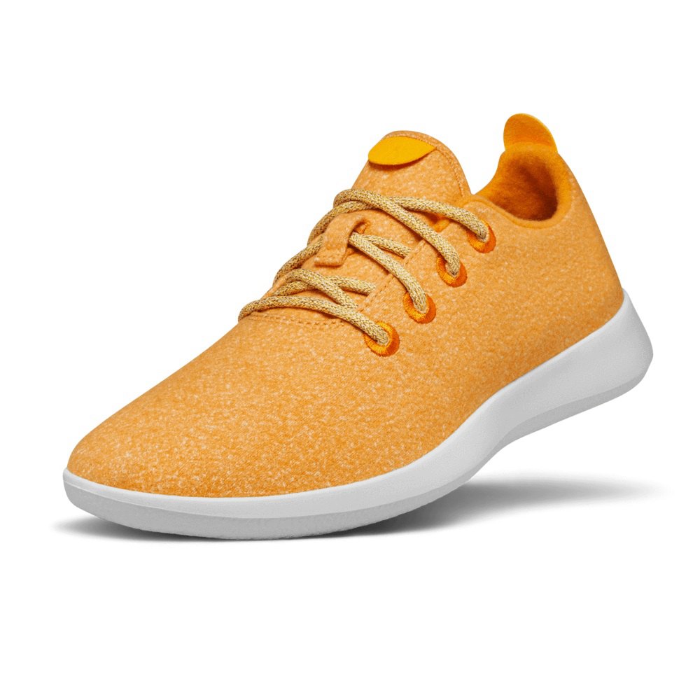 Allbirds Men\'s Wool Runners - Sneakers Yellow - OEH523946